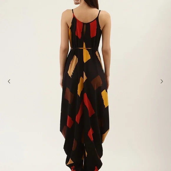 Premium collection: Strappy Printed jumpsuit - Picture 3 of 5